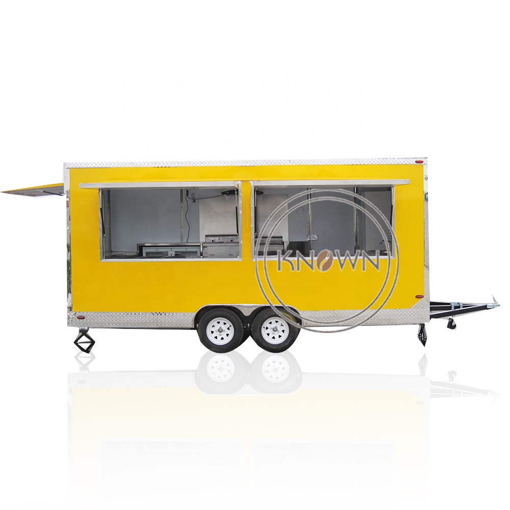 Food Truck With Snacks - OEM Mobile Caravan Кухонный грузовик для