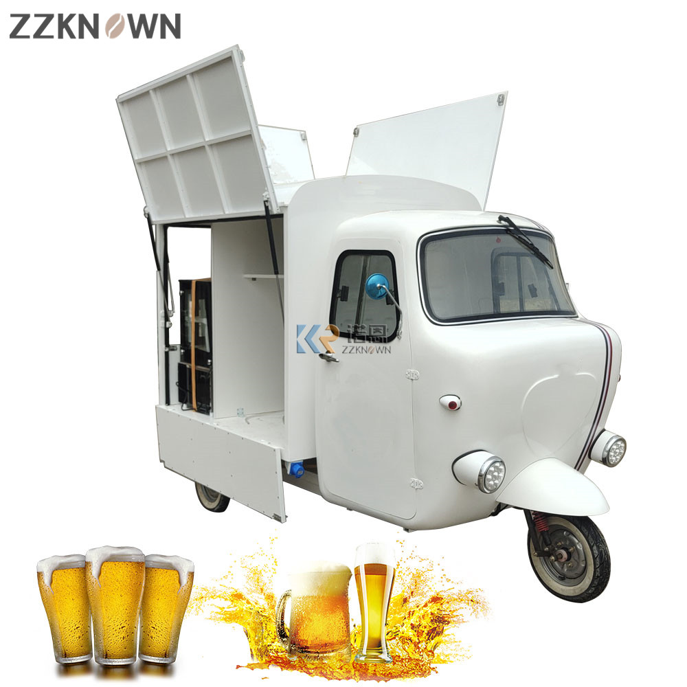 3-колесный мобильный грузовик  – обзор и цена Food Truck With Snacks