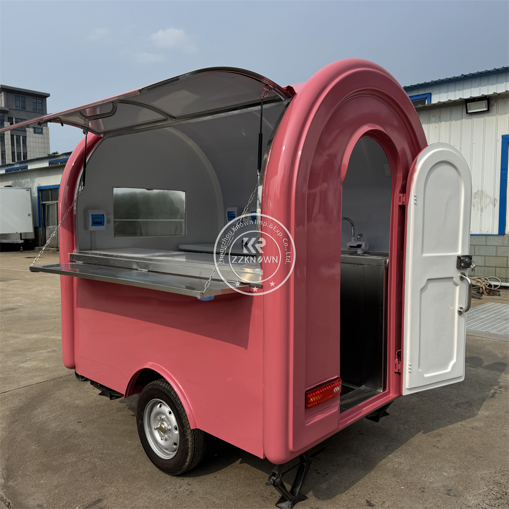 Мобильный фургон-киоск для ули – обзор и цена Food Truck With Snacks