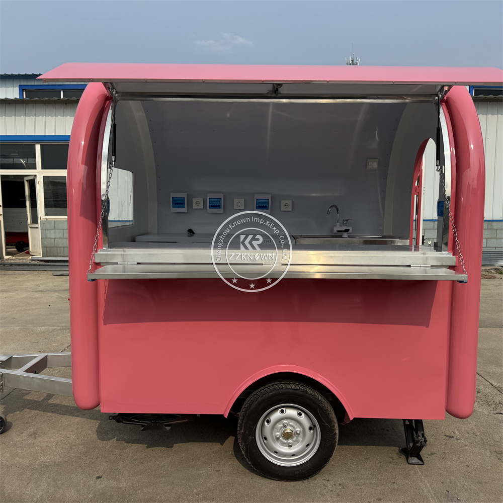 Мобильный фургон-киоск для ули – обзор и цена Food Truck With Snacks