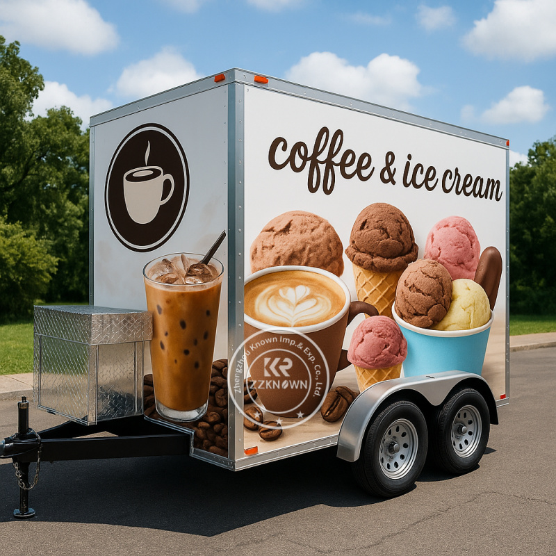 на заказ.Современные мобильные – обзор и цена Food Truck With Snacks