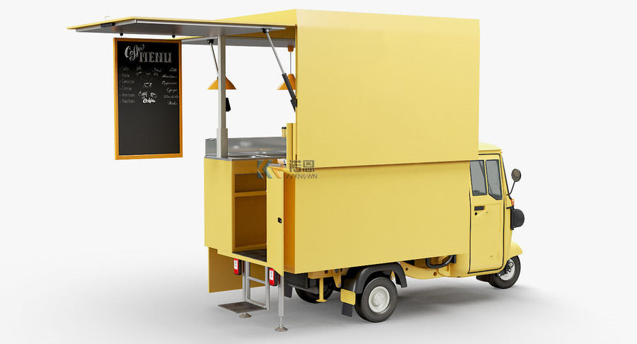 Новый дизайн, уличный электрич – обзор и цена Food Truck With Snacks